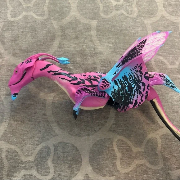 Pandora pink / blue Banshee & perch. The world of Avatar - Picture 5 of 11